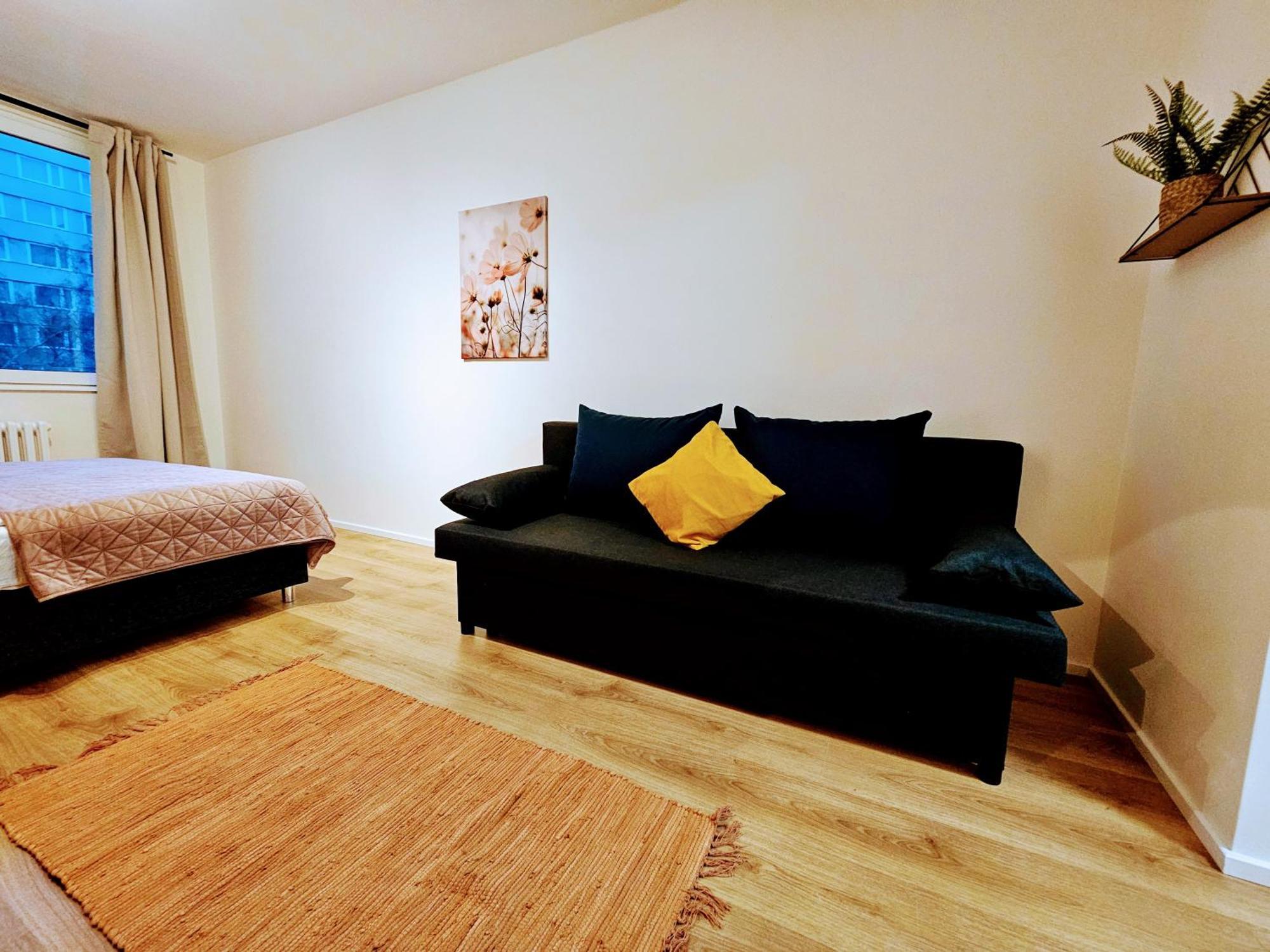 Apartmán Live-inn Hotel-style 5 Apartments, 20 Mins To Centre, Gym, Reception, Free Parking, Lift, Roof Terrace & Game Praha